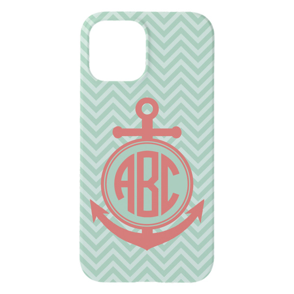 Chevron & Anchor iPhone 15 Plus Case - Back