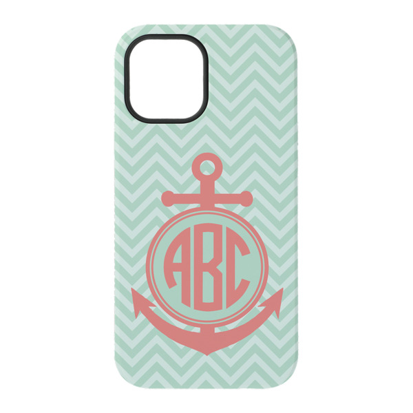 Chevron & Anchor iPhone 15 Pro Tough Case - Back