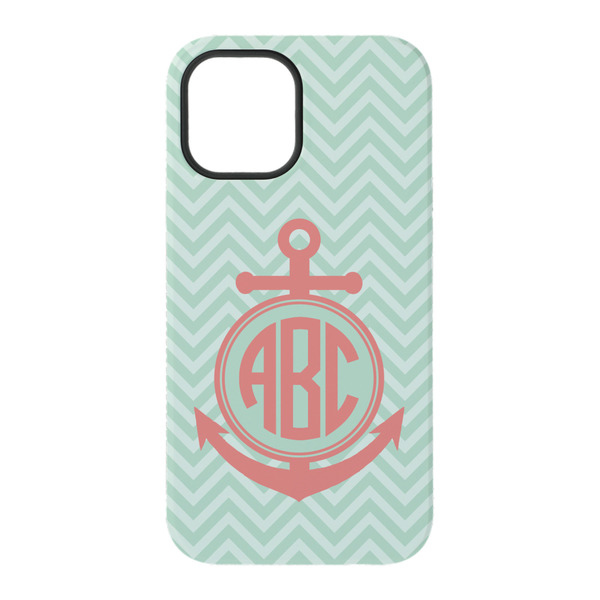 Chevron & Anchor iPhone 15 Tough Case - Back