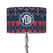 Anchors & Argyle 12" Drum Lamp Shade - Fabric (Personalized)
