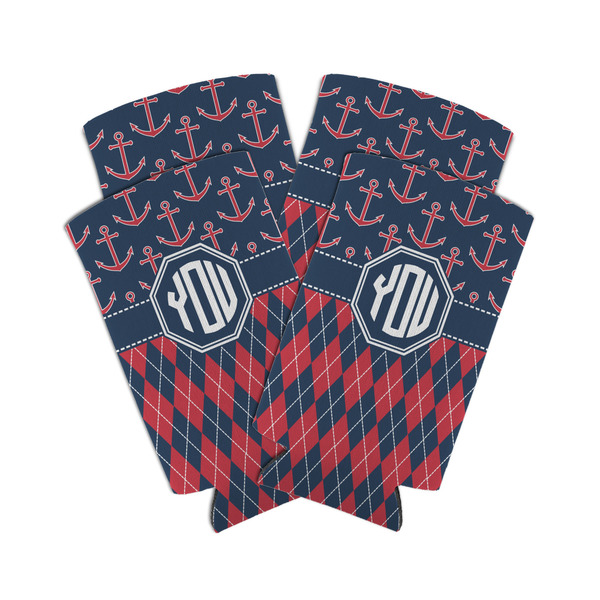 Anchors & Argyle 12oz Tall Can Sleeve - Set of 4 - MAIN