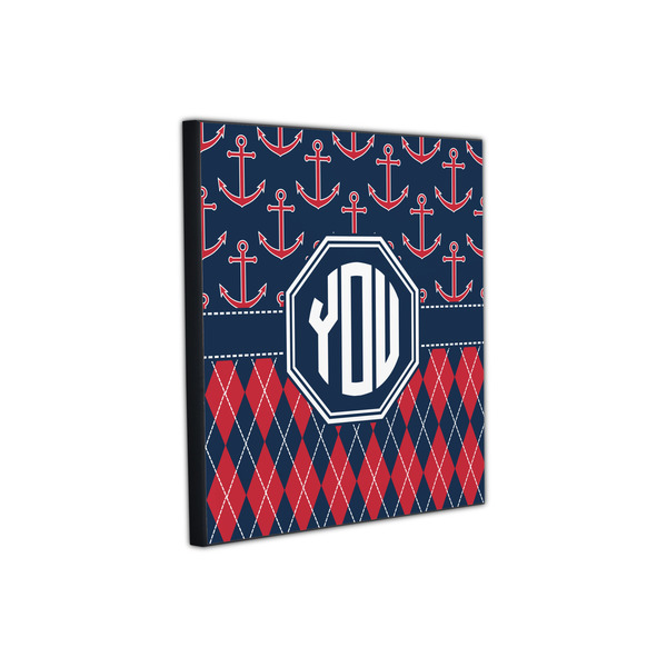Anchors & Argyle 12x12 Wood Print - Angle View