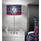 Anchors & Argyle 13 inch drum lamp shade - in room