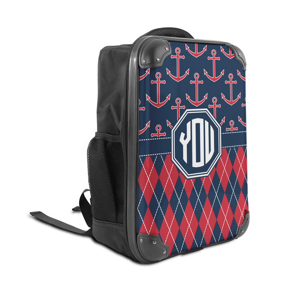 Anchors & Argyle 15" Backpack - ANGLE VIEW