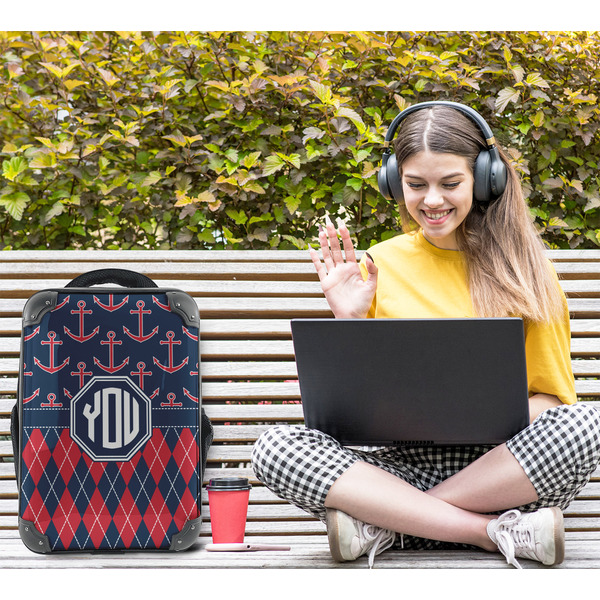 Anchors & Argyle 15" Backpack - LIFESTYLE