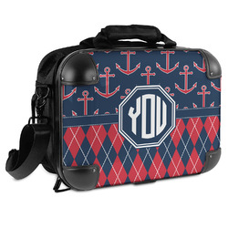 Anchors & Argyle Hard Shell Briefcase - 15" (Personalized)