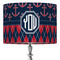 Anchors & Argyle 16" Drum Lampshade - ON STAND (Fabric)
