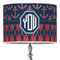 Anchors & Argyle 16" Drum Lampshade - ON STAND (Poly Film)