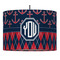 Anchors & Argyle Drum Pendant Lamp (Personalized)
