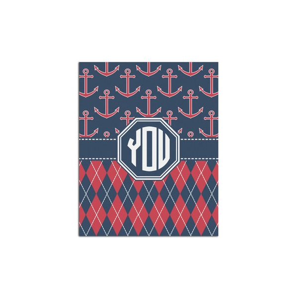 Custom Anchors & Argyle Posters - Matte - 16x20 (Personalized)
