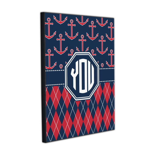 Anchors & Argyle 16x20 Wood Print - Angle View