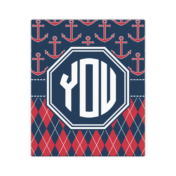 Anchors & Argyle 20x24 - Canvas Print - Front View