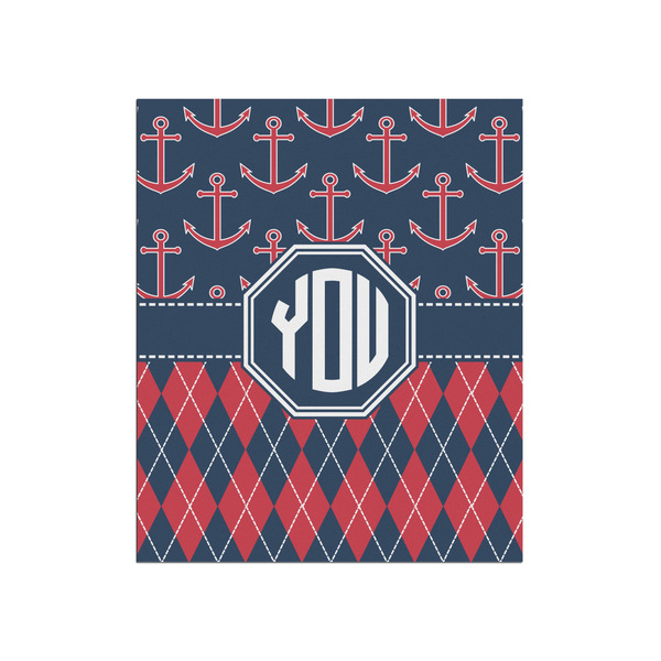 Custom Anchors & Argyle Poster - Matte - 20x24 (Personalized)
