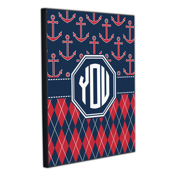 Anchors & Argyle 20x24 Wood Print - Angle View