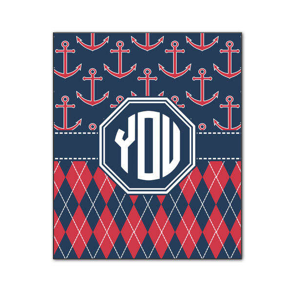 Anchors & Argyle 20x24 Wood Print - Front View