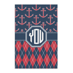 Anchors & Argyle Posters - Matte - 20x30 (Personalized)