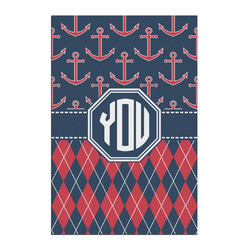 Anchors & Argyle Posters - Matte - 20x30 (Personalized)