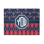 Anchors & Argyle Area Rug (Personalized)