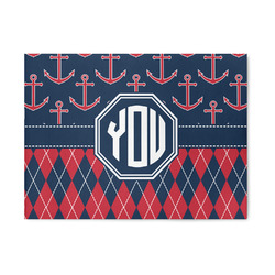 Anchors & Argyle Area Rug (Personalized)