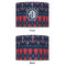 Anchors & Argyle 8" Drum Lampshade - APPROVAL (Fabric)