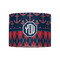 Anchors & Argyle 8" Drum Lampshade - FRONT (Fabric)