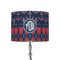 Anchors & Argyle 8" Drum Lampshade - ON STAND (Fabric)