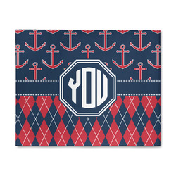 Anchors & Argyle 8' x 10' Indoor Area Rug (Personalized)