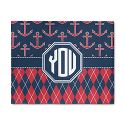 Anchors & Argyle 8' x 10' Patio Rug (Personalized)