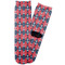 Anchors & Argyle Adult Crew Socks