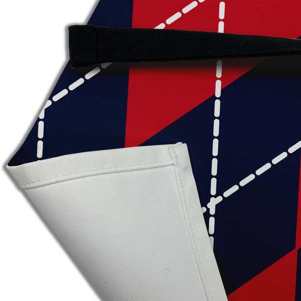 Anchors & Argyle Apron - (Detail)