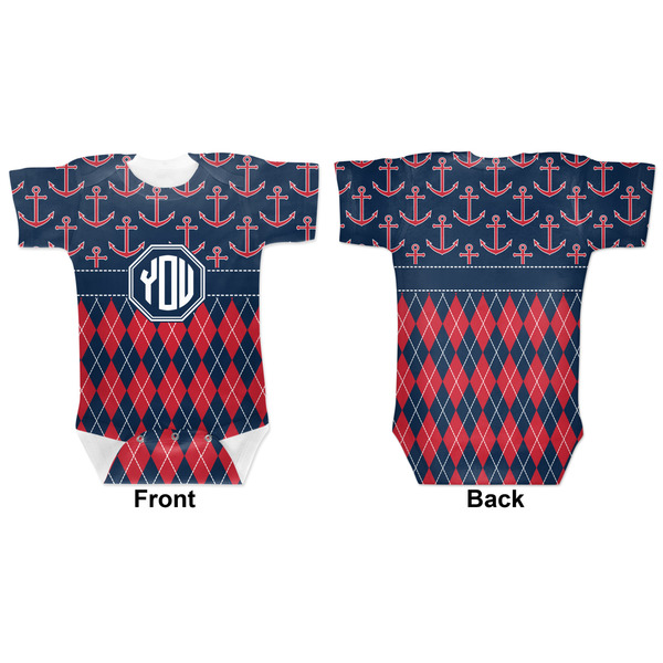 Anchors & Argyle Baby Bodysuit Approval