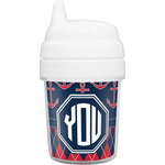 Anchors & Argyle Baby Sippy Cup (Personalized)