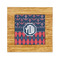 Anchors & Argyle Bamboo Trivet with 6" Tile - FRONT