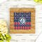 Anchors & Argyle Bamboo Trivet with 6" Tile - LIFESTYLE