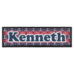 Anchors & Argyle Bar Mat - Large (Personalized)