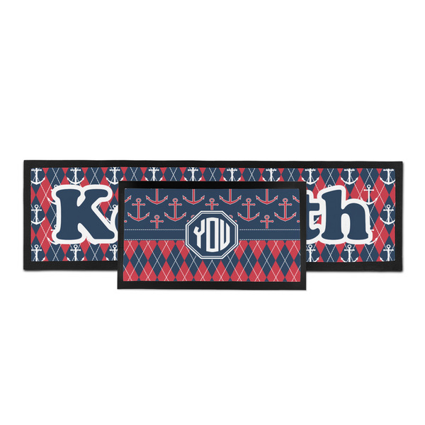 Anchors & Argyle Bar Mat - Parent Main
