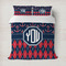 Anchors & Argyle Duvet Cover Set - Full / Queen (Personalized)