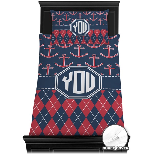 Anchors & Argyle Bedding Set (Twin) - Duvet