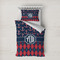 Anchors & Argyle Duvet Cover Set - Twin XL (Personalized)
