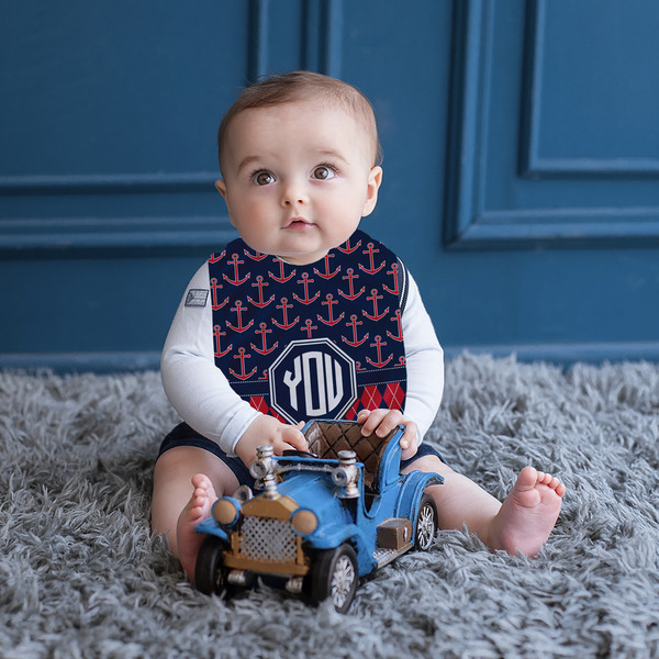 Anchors & Argyle Bib Lifestyle Boy