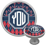 Anchors & Argyle Cabinet Knob (Personalized)