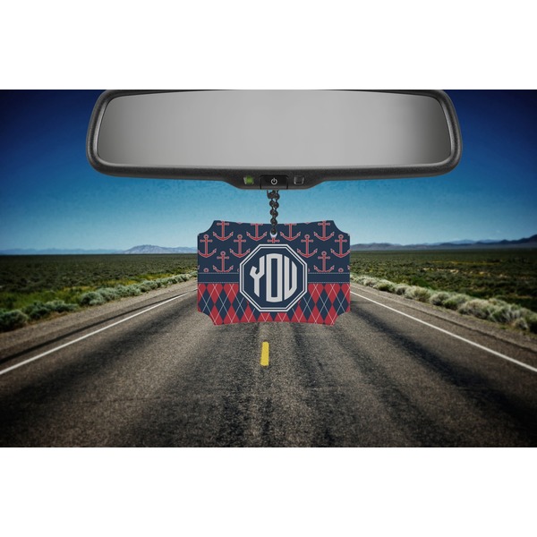 Anchors & Argyle Car Ornament - Berlin (Road)