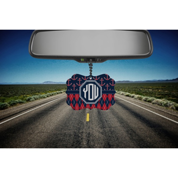 Anchors & Argyle Car Ornament (Road)