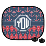 Anchors & Argyle Car Side Window Sun Shade (Personalized)