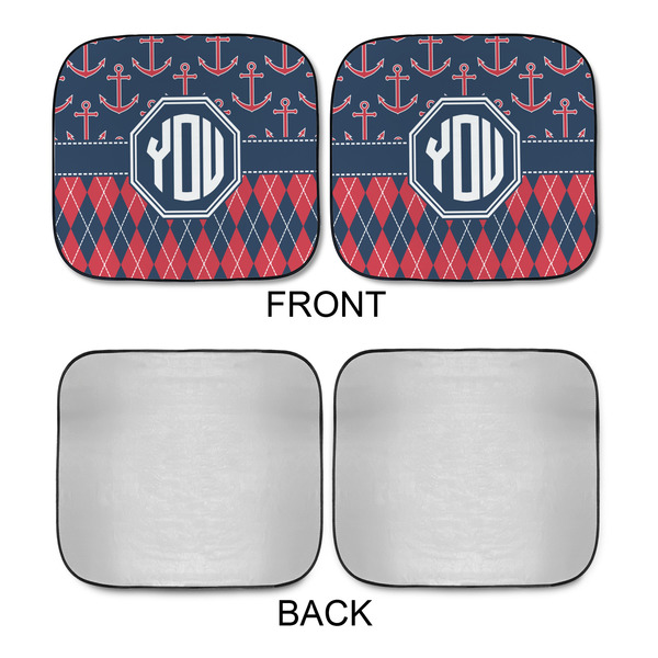 Anchors & Argyle Car Sun Shades - APPROVAL
