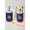 Anchors & Argyle Ceramic Bathroom Accessories - LIFESTYLE (toothbrush holder & soap dispenser)