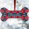 Anchors & Argyle Ceramic Dog Ornaments - Parent
