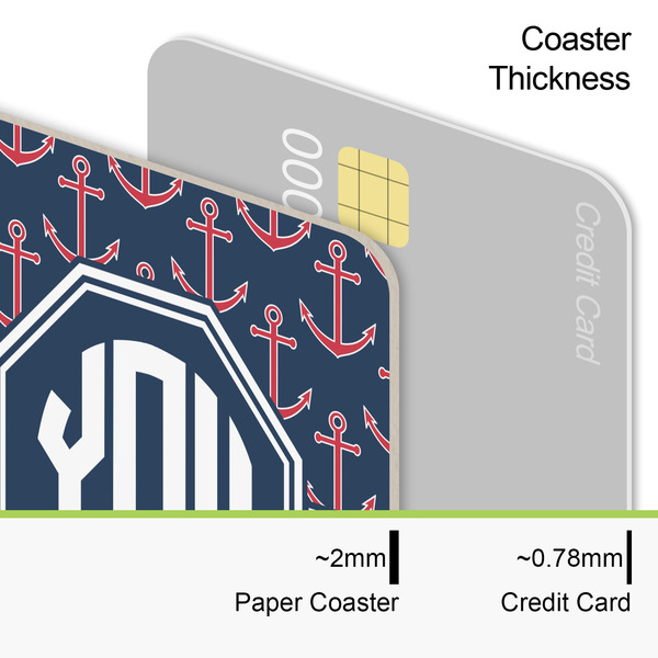 Anchors & Argyle Coaster Thickness