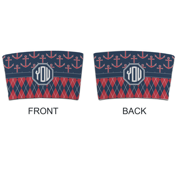 Anchors & Argyle Coffee Cup Sleeve - APPROVAL