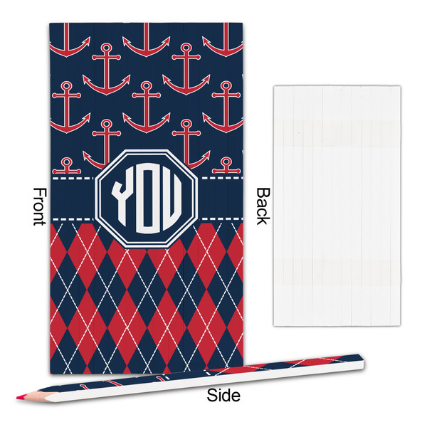 Anchors & Argyle Colored Pencils - Approval